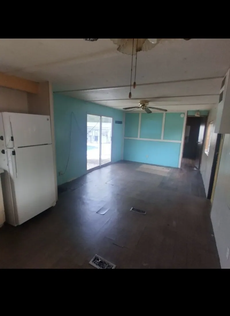 Interior before improvement work