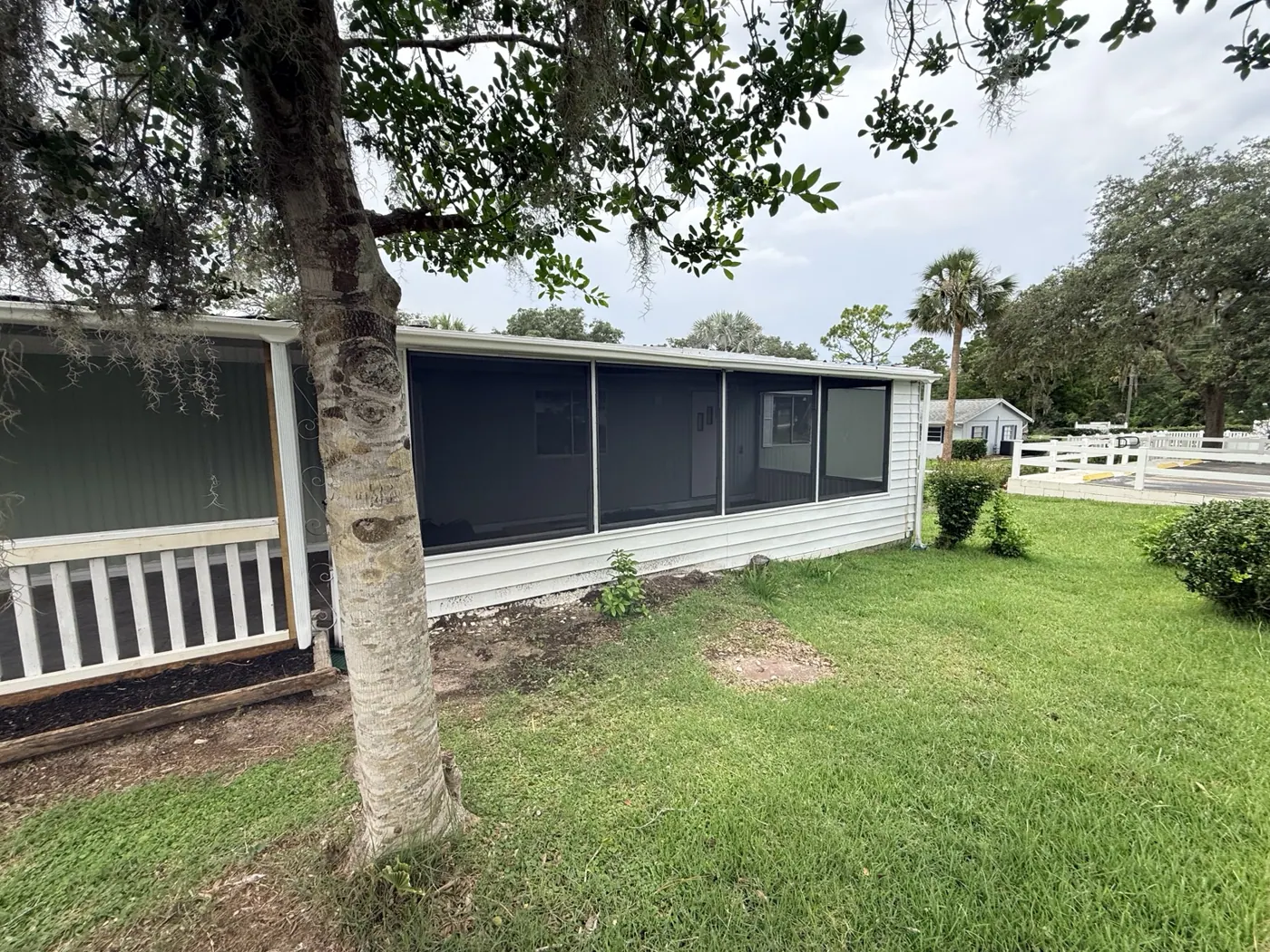 Maintained property exterior and lawn