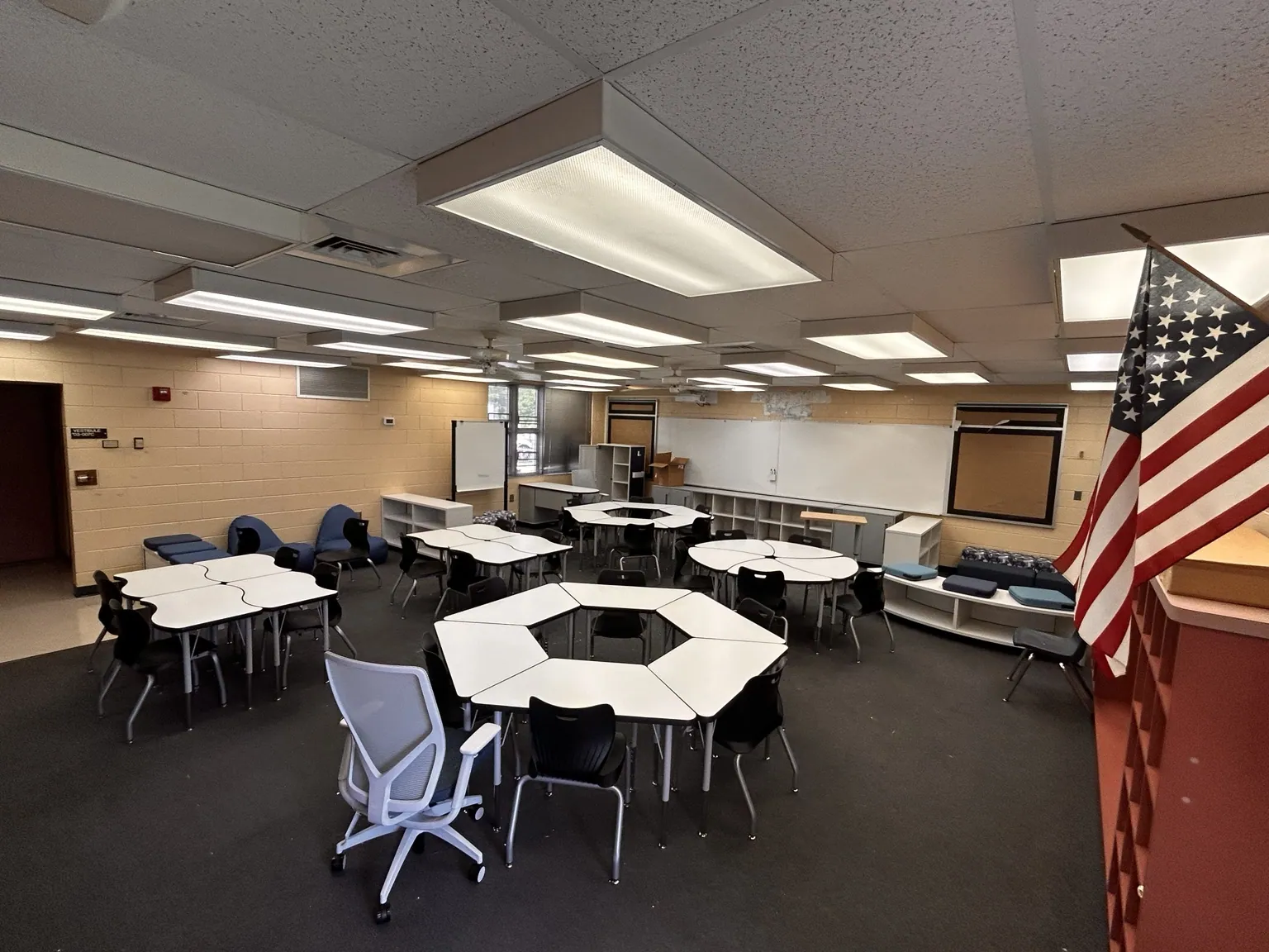 Completed Classroom Furniture Setup