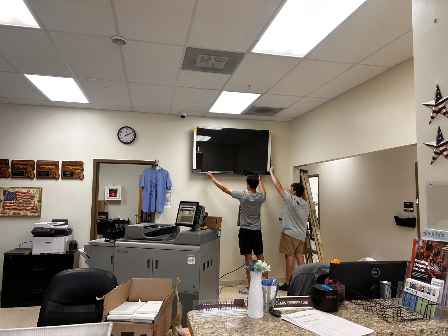 Commercial TV Mounting