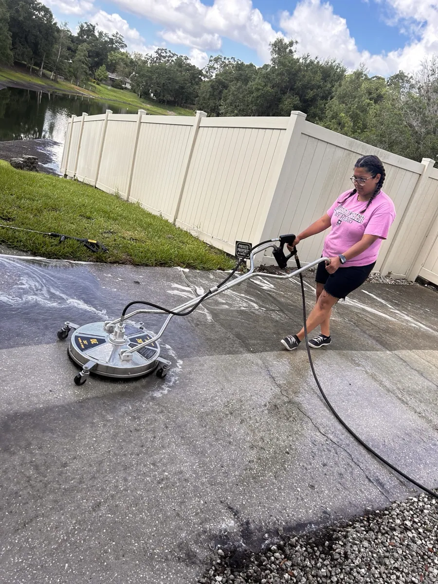 Concrete Pressure Washing